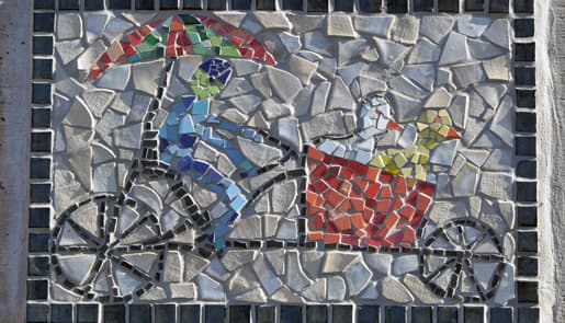 Bicycle Mosaics