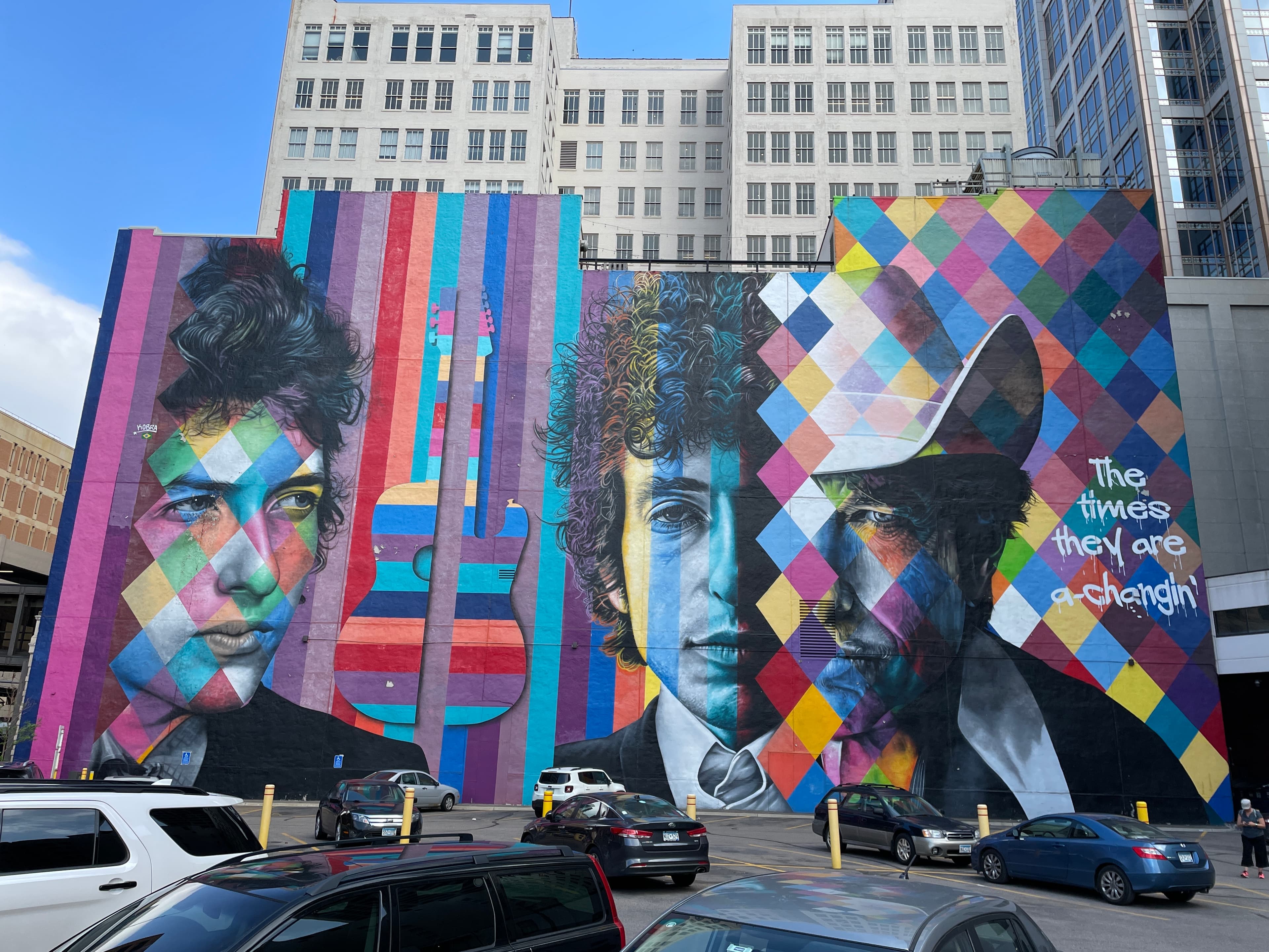 Bob Dylan Mural