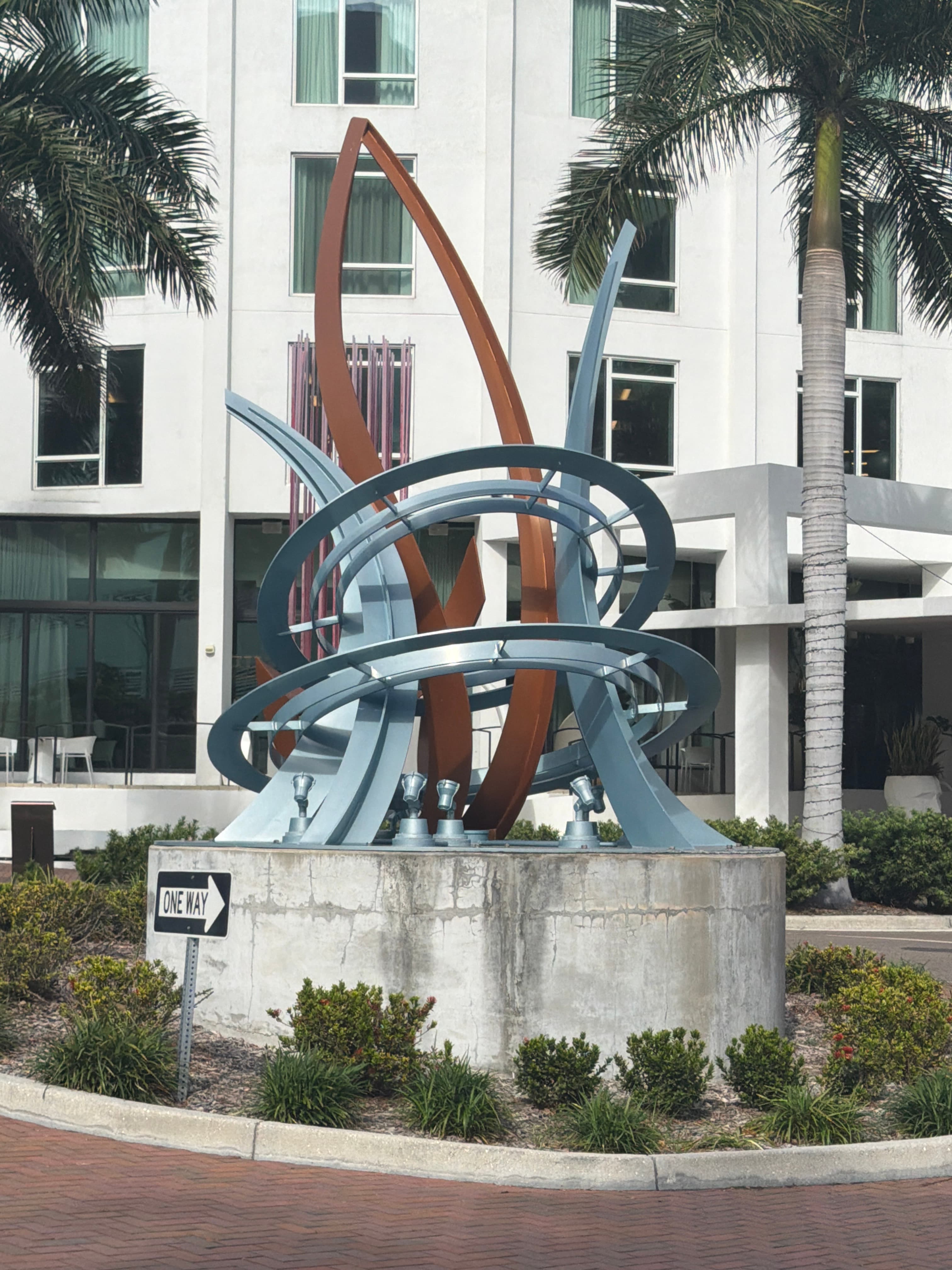 Art in the Roundabouts “Jumping Fish”