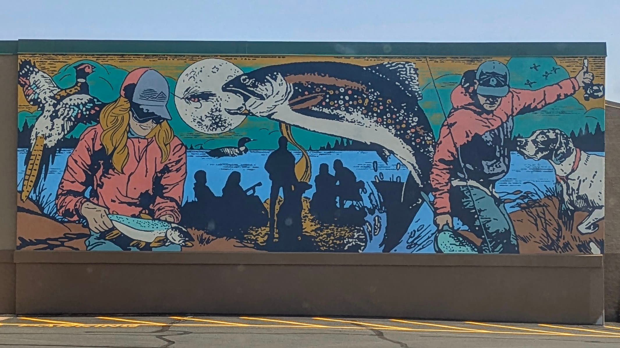 Orvis mural