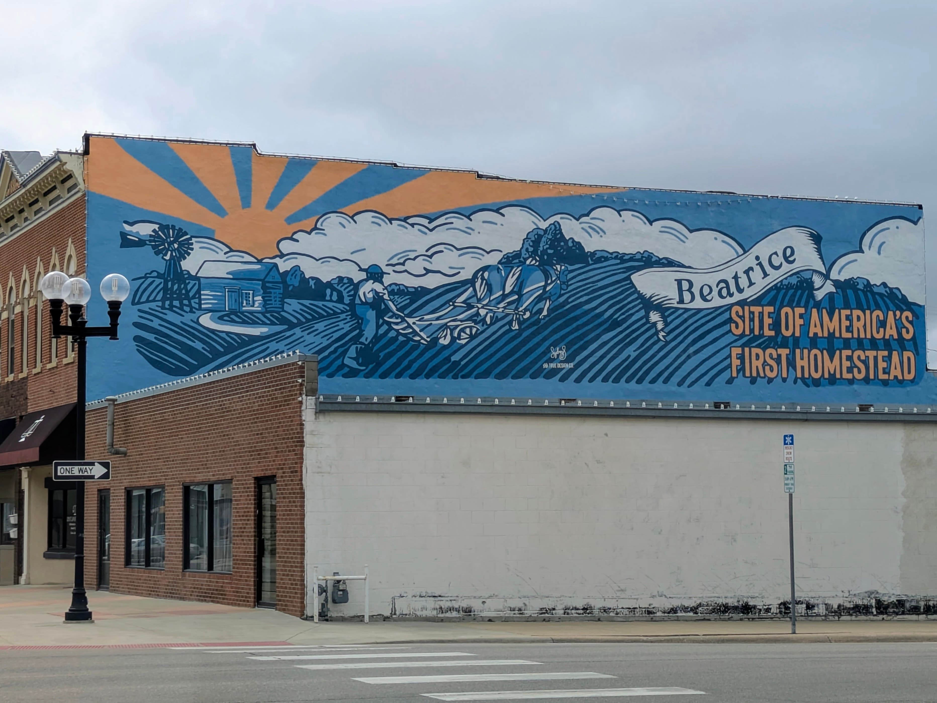Homestead mural