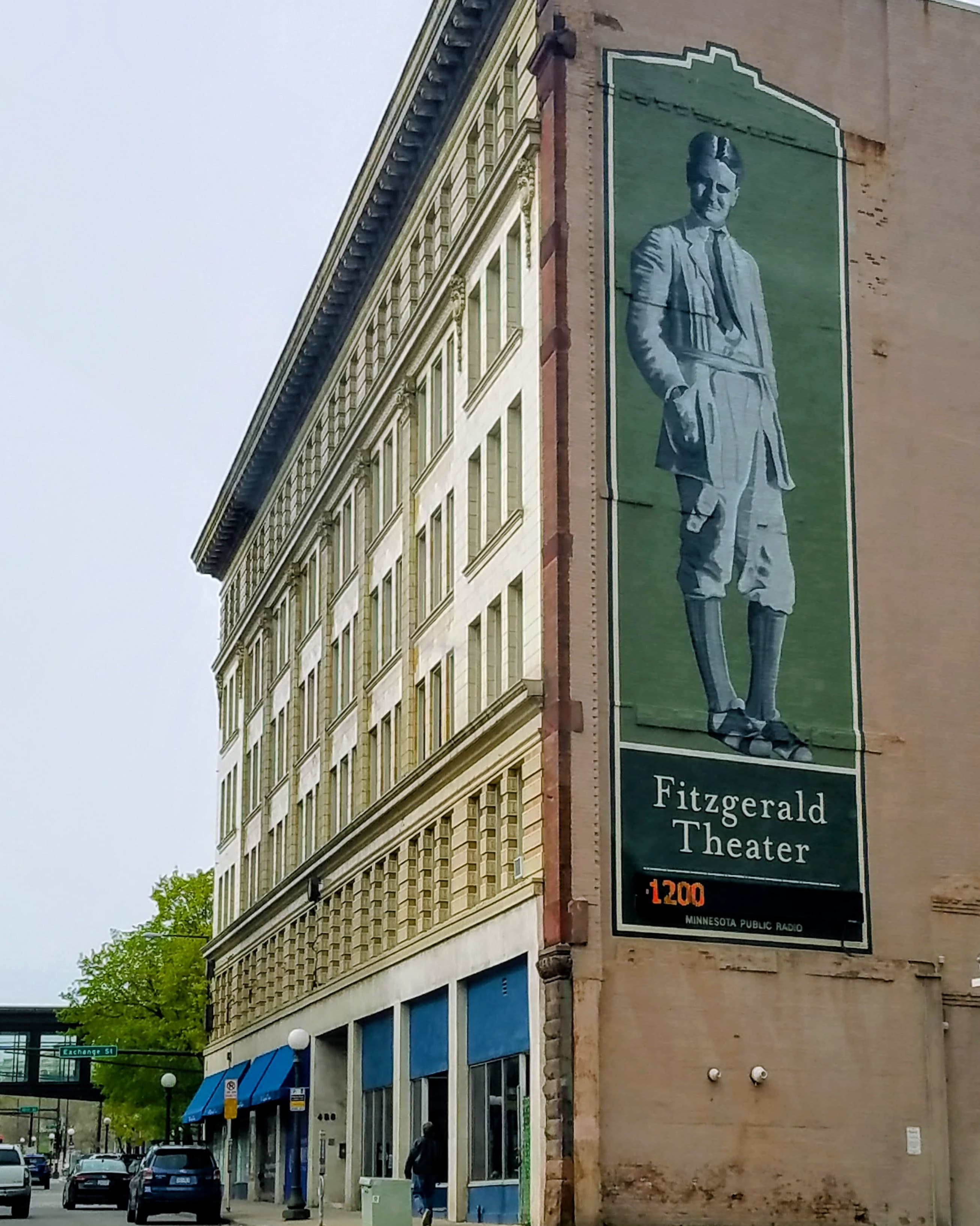 Fitzgerald Theatre mural
