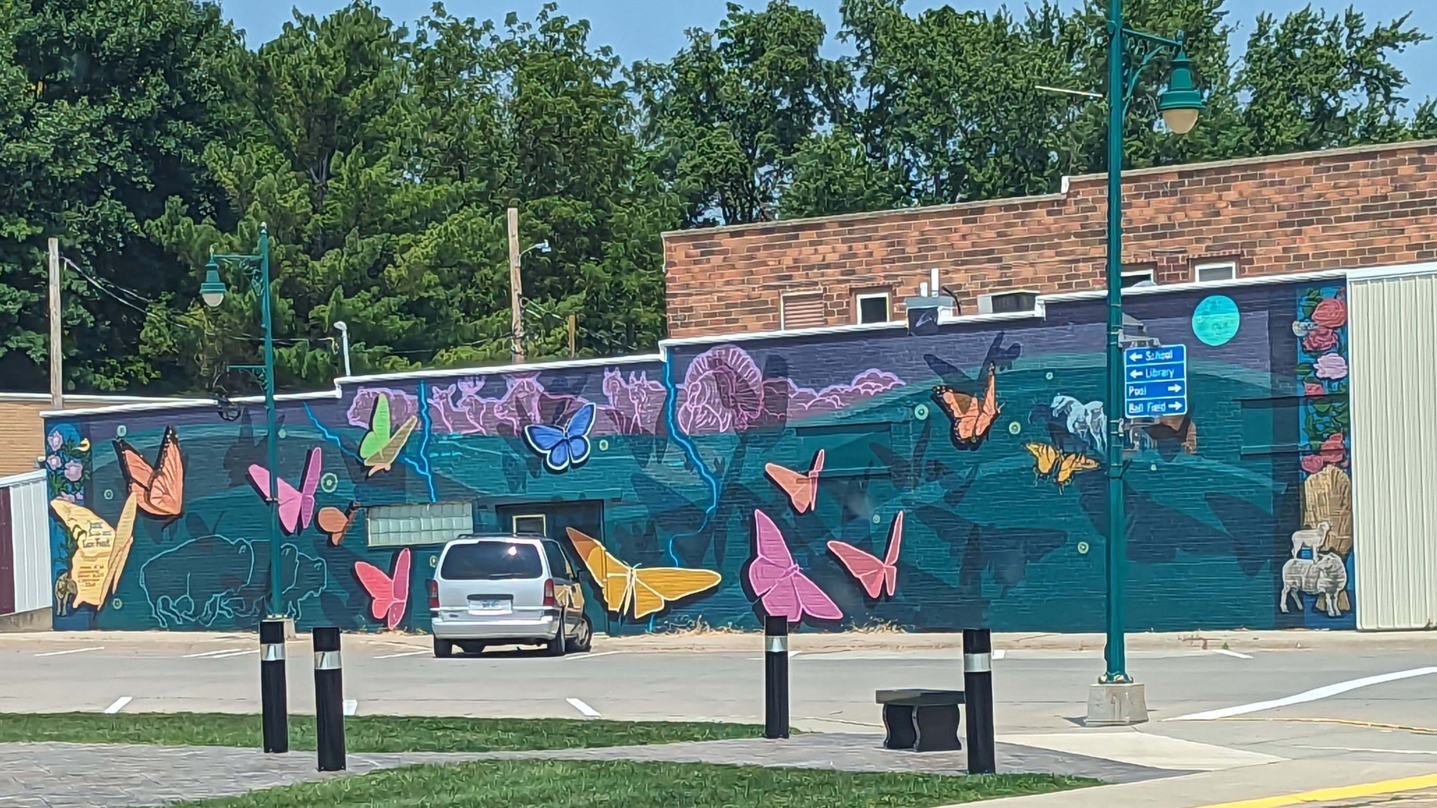 Lux Fest mural