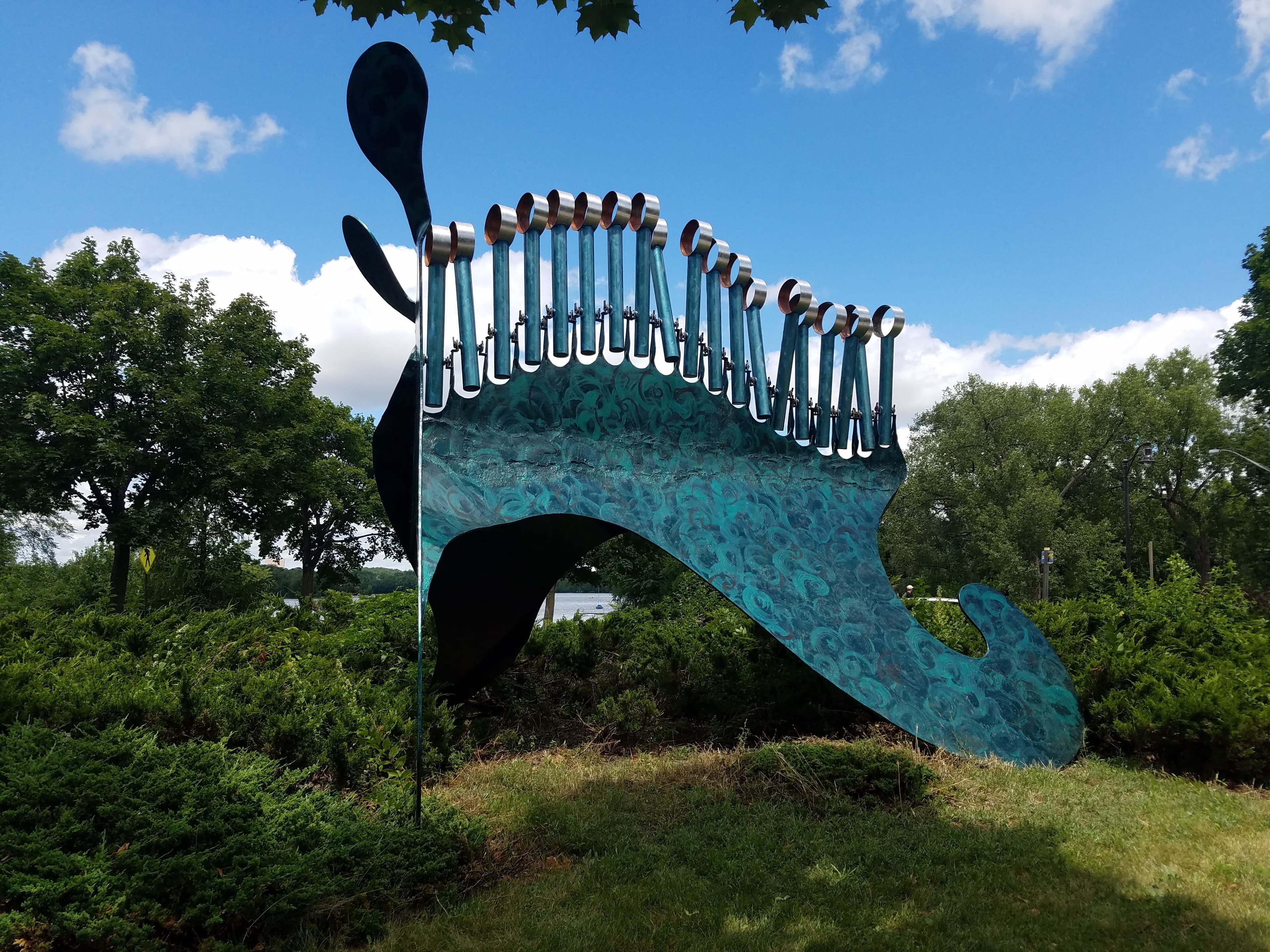 Loch Ness kinetic sculpture