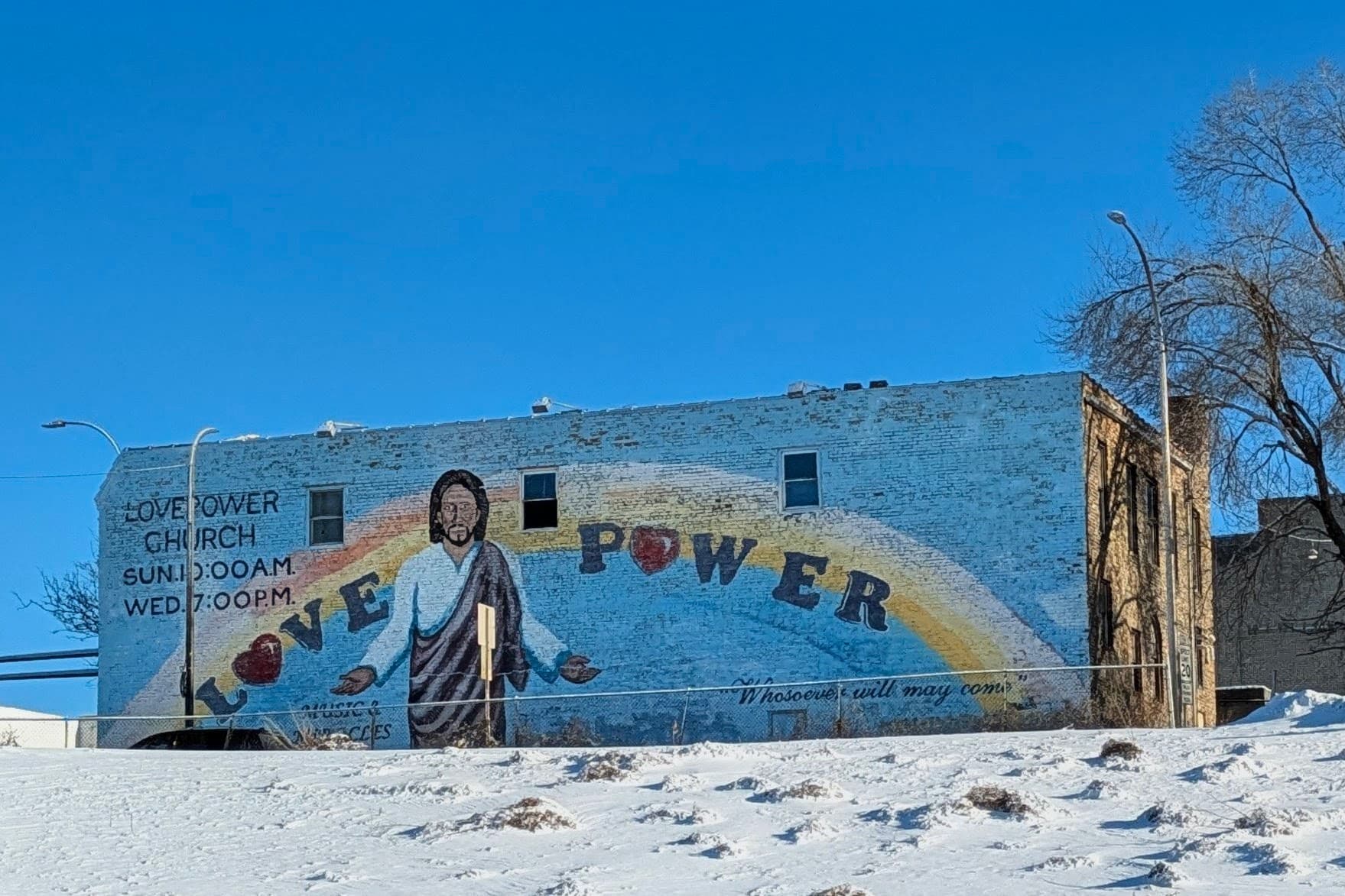 Love Power mural