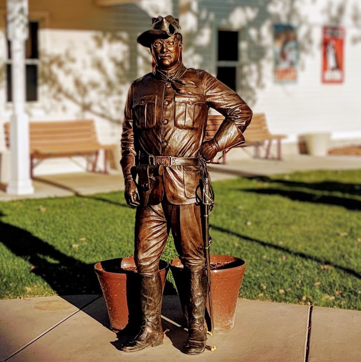 Theodore Roosevelt sculpture