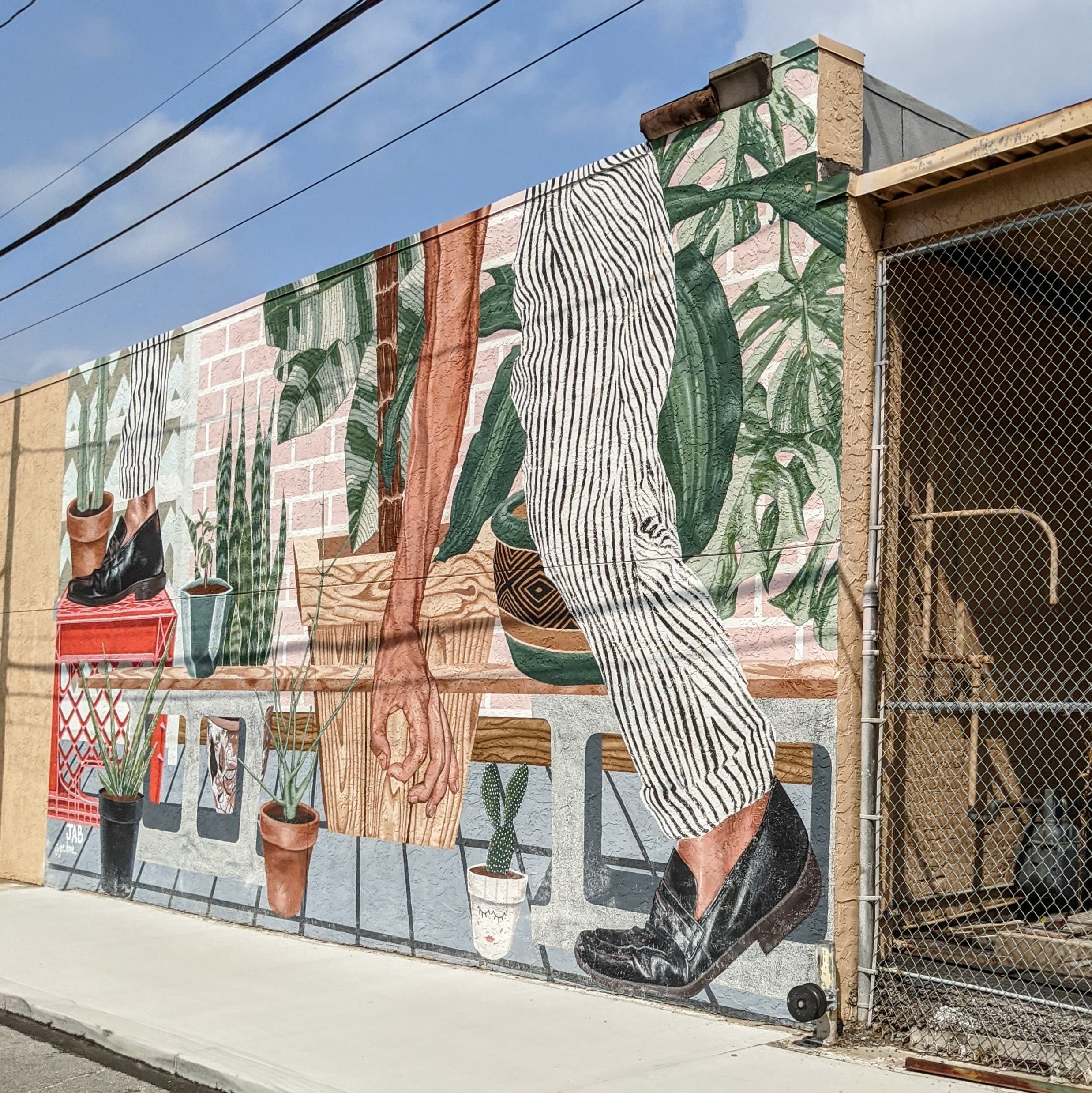 Bunker Center for the Arts, west mural