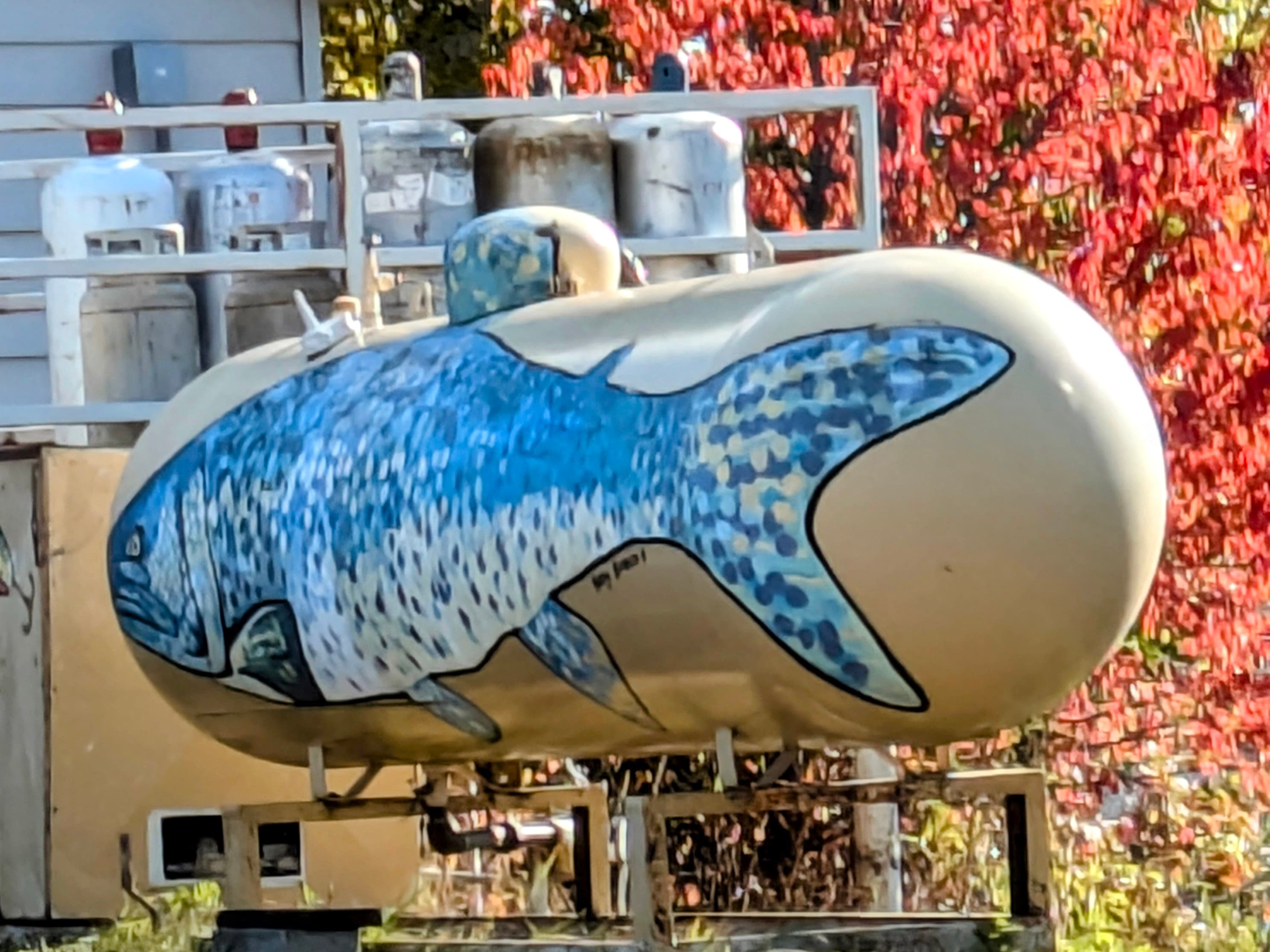 Fish Tank mural