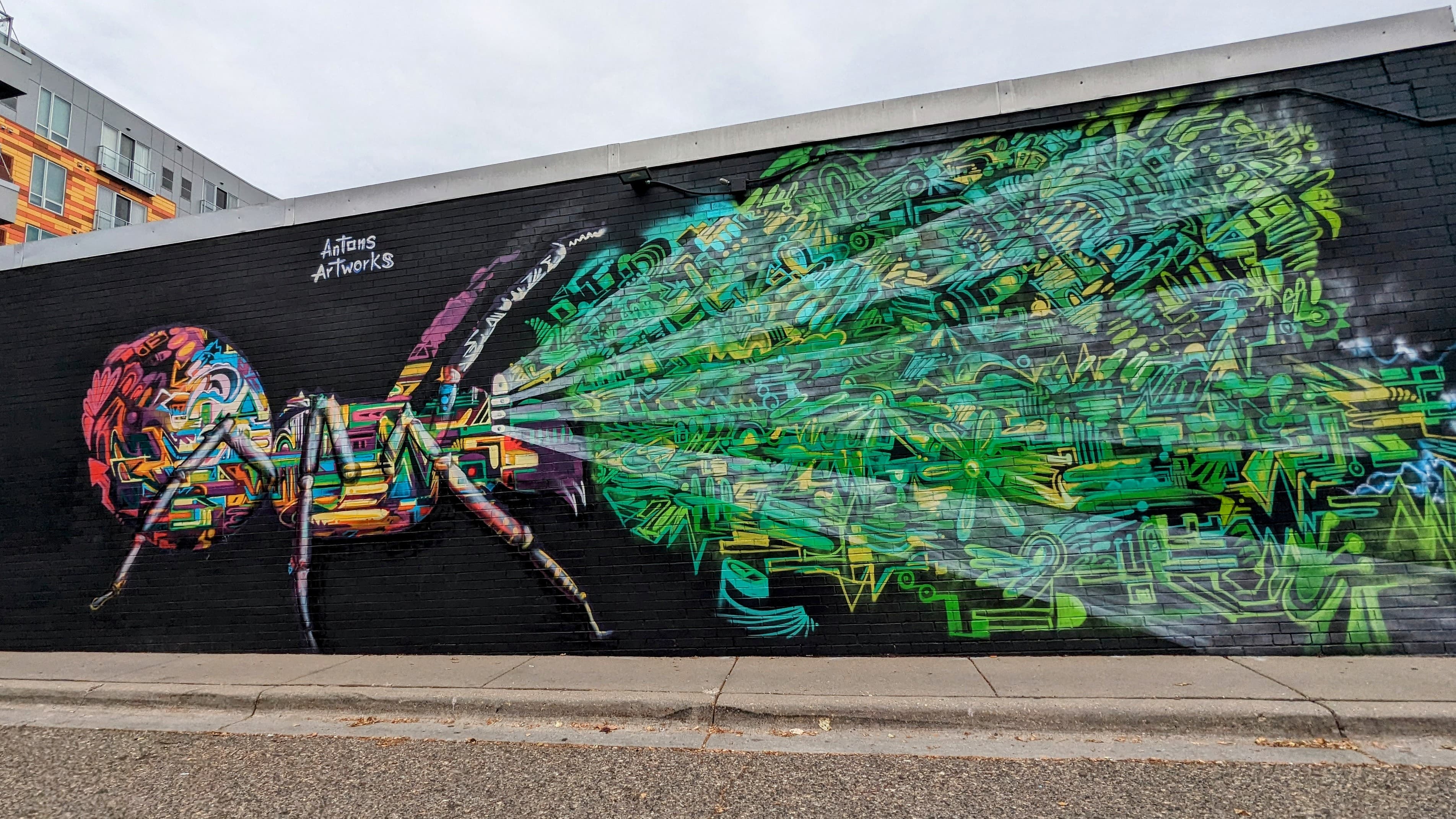 VFW Antons Artworks mural