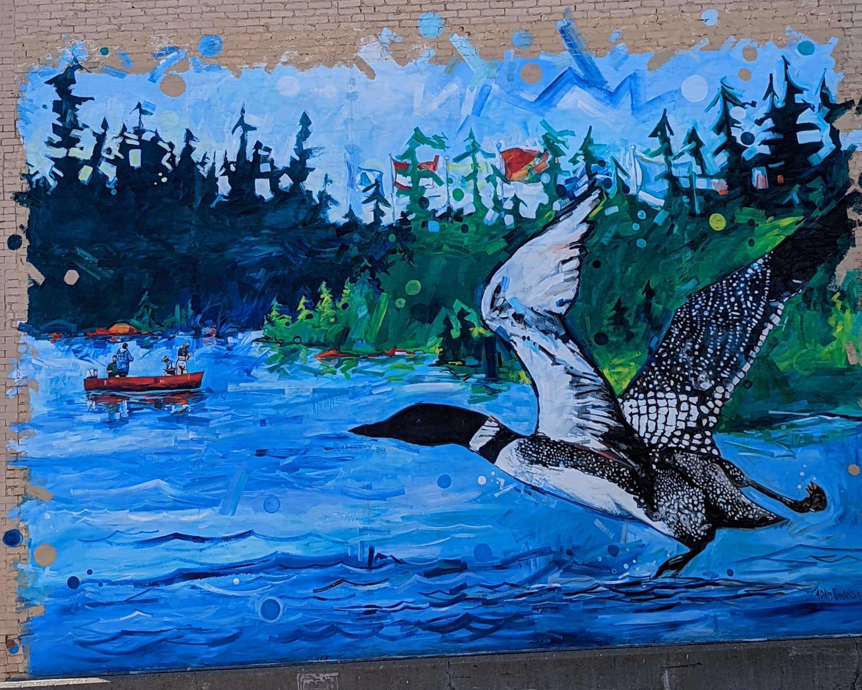 W Lake St Loon - Chisholm