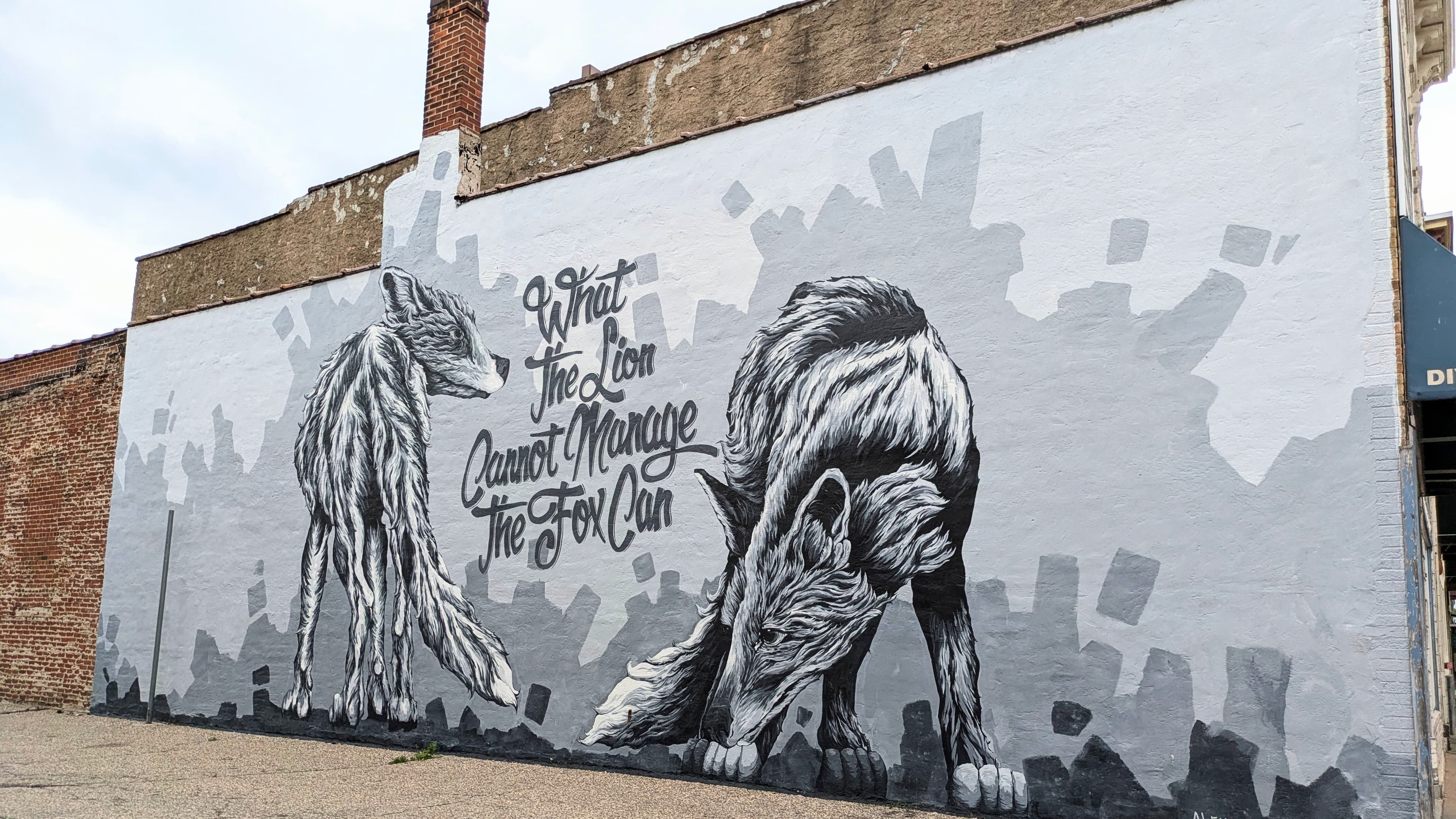 What the Lion Can't Manage the Fox Can