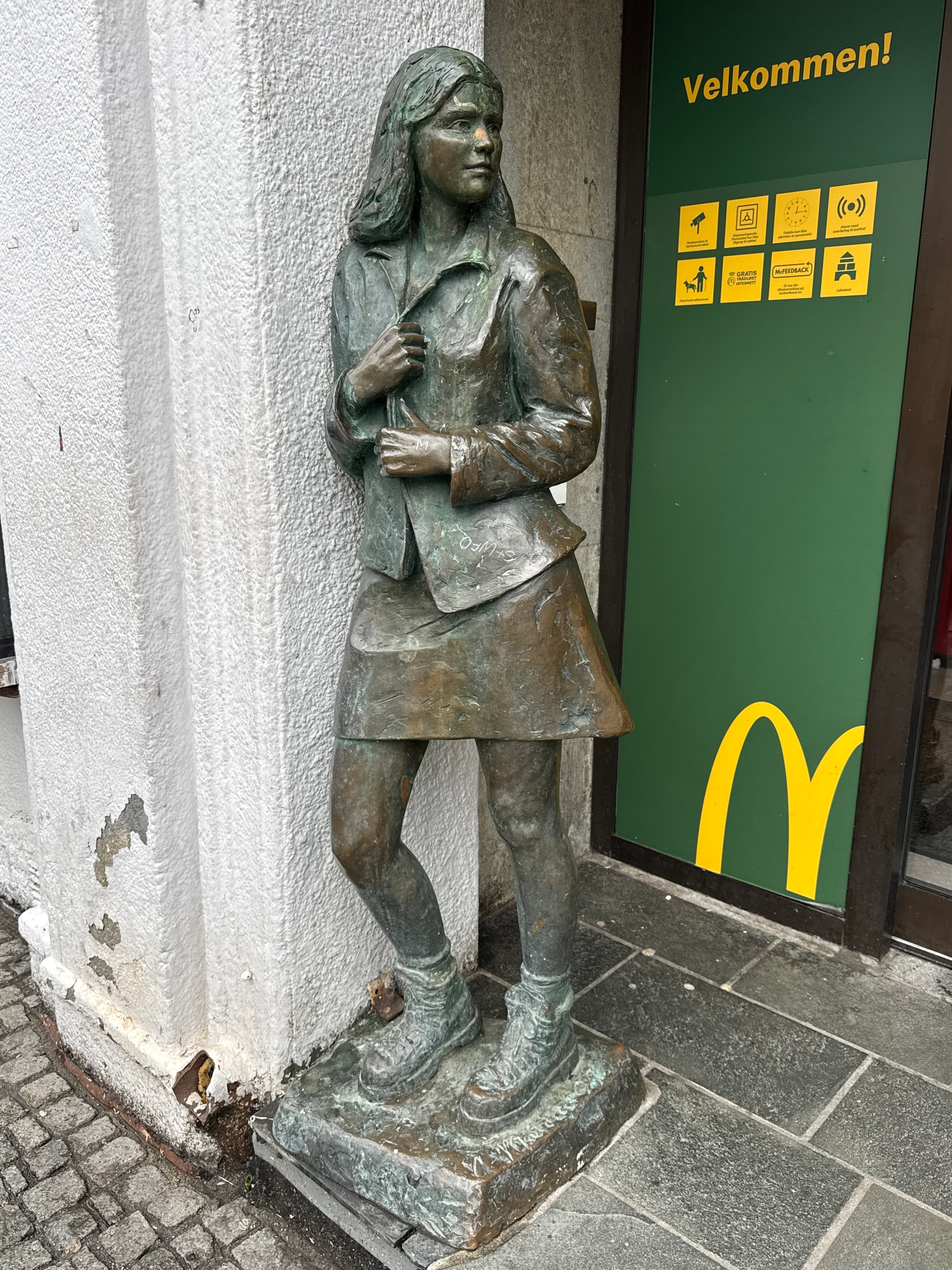 Girl waiting
