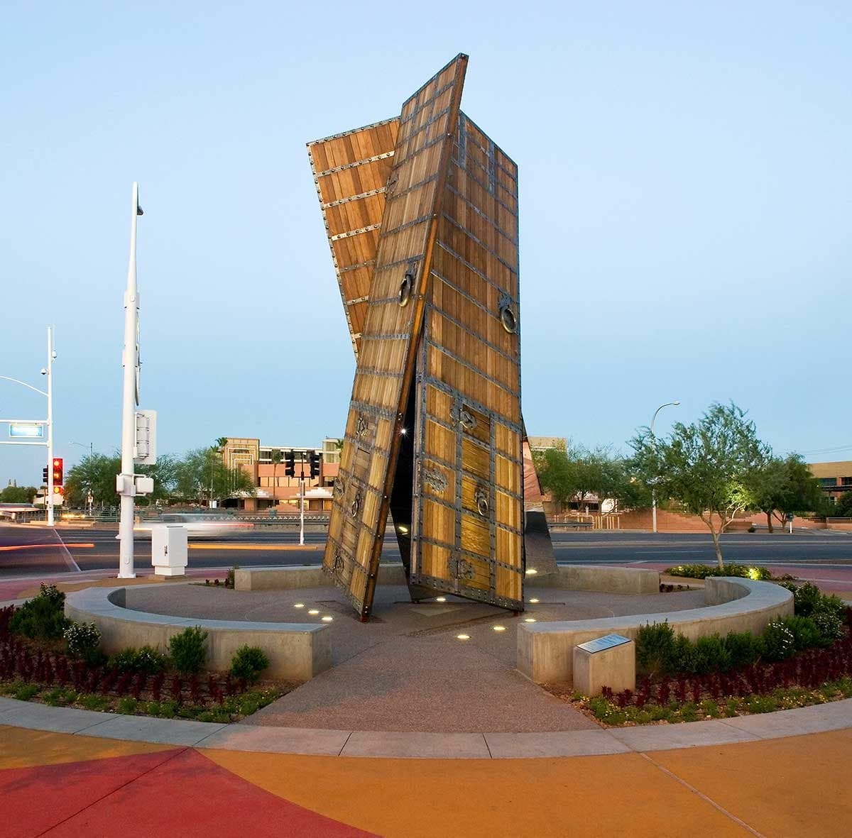 "The Doors" Sculpture