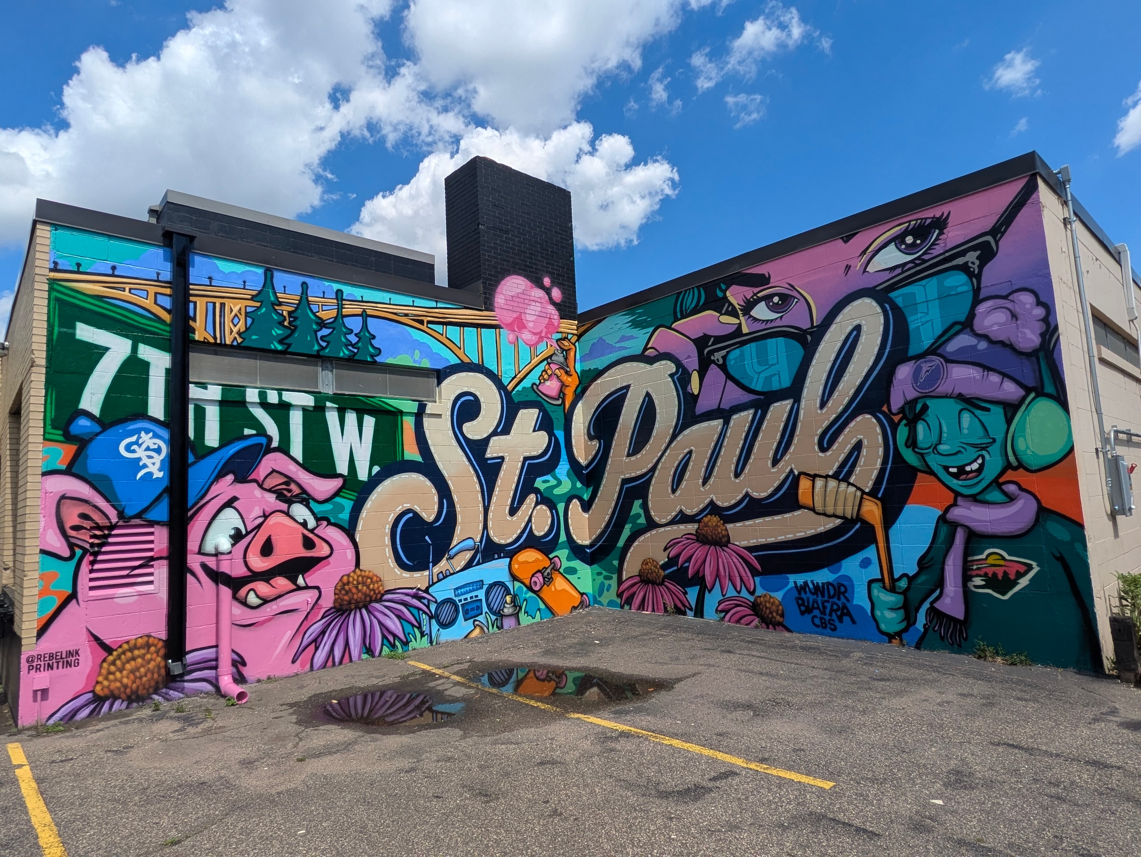 Rebel Ink mural StP