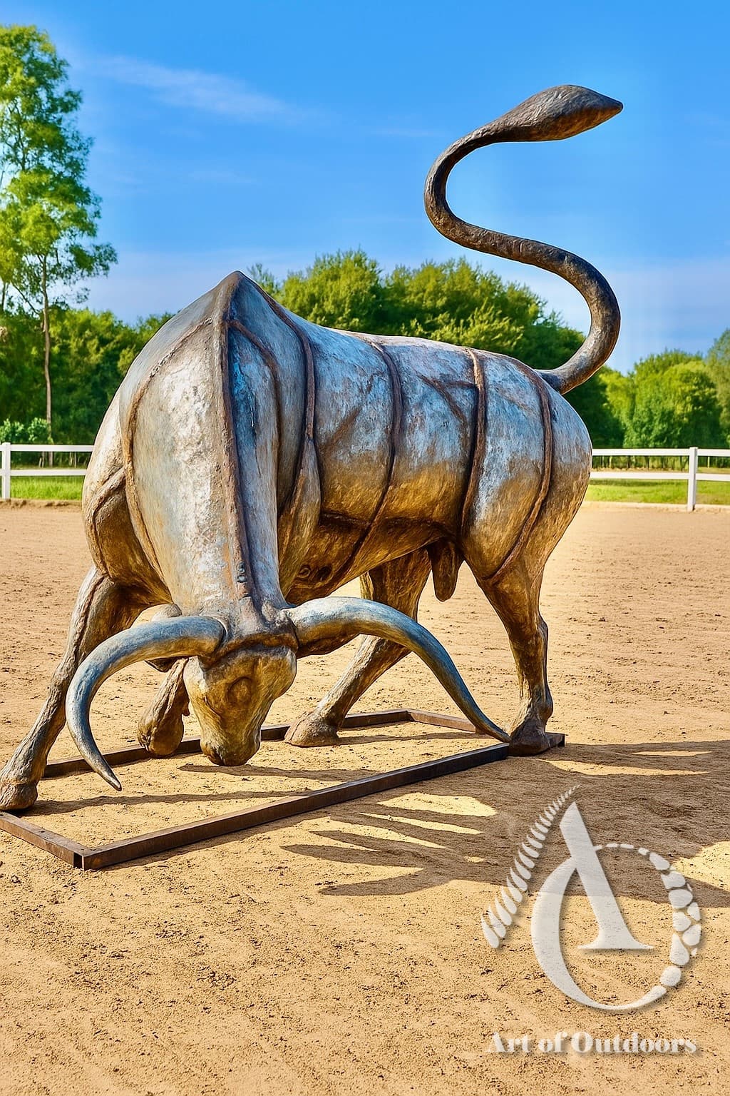 Art Of Outdoors - Garden Art Sculptures Hand Made from Scrap Metal