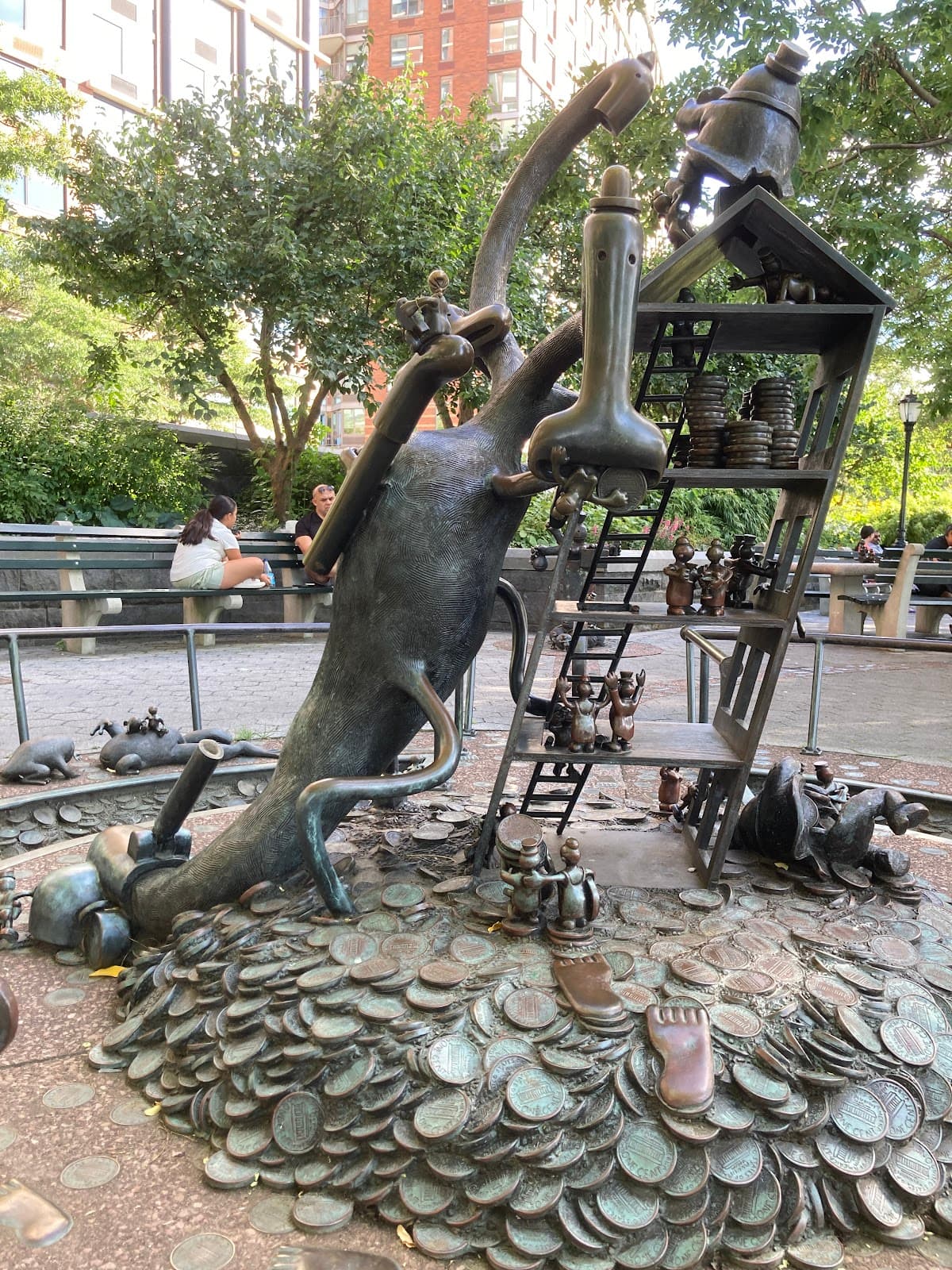 Tom Otterness Real World Sculptures