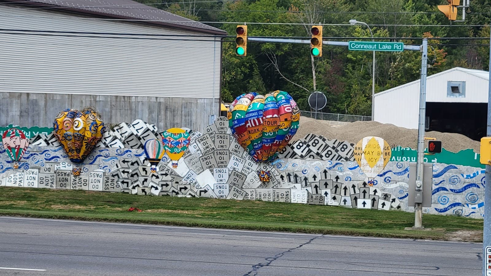 PennDOT Road Sign Sculpture Garden