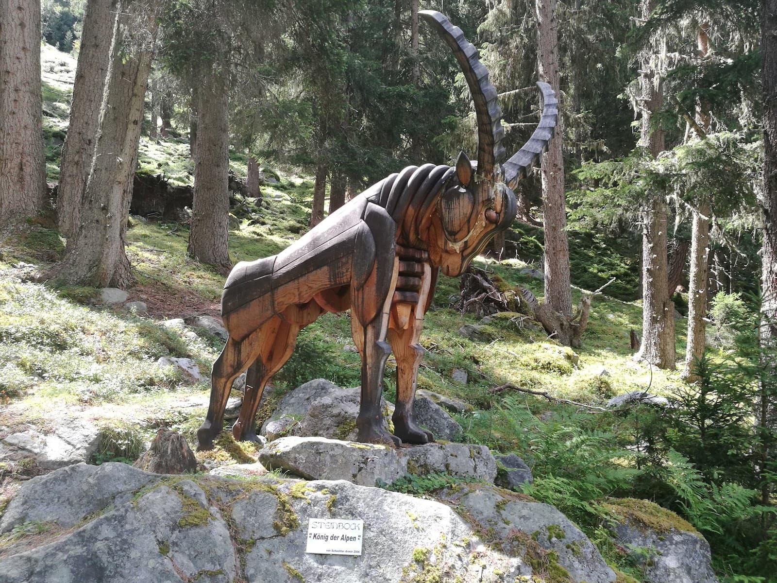 Skulpturenpark im Zirbenwald