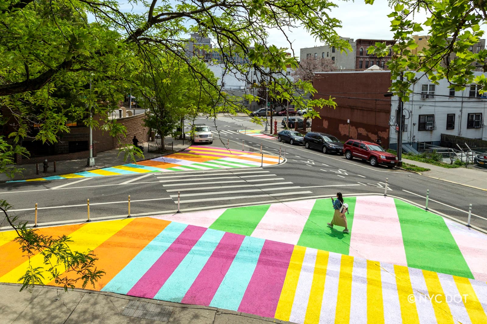 Public artwork "Bird's-Eye View" by Mary Carter Taub