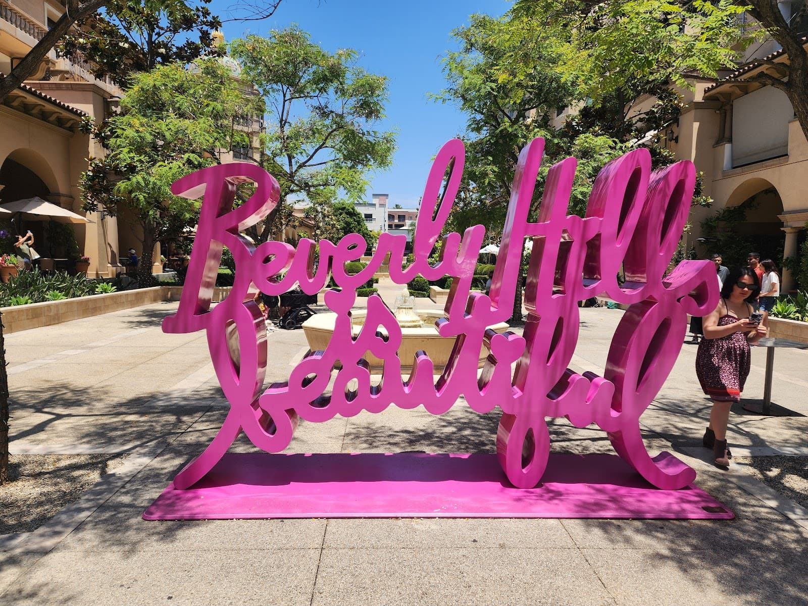 Public Art "Beverly Hills is Beautiful"