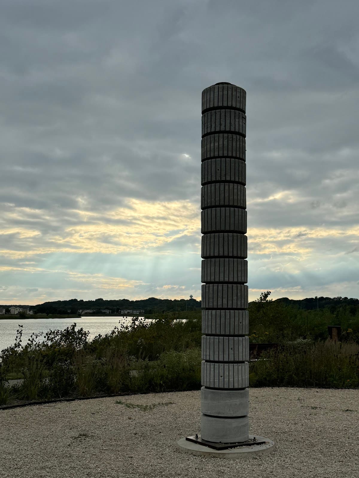Pillar Sundial Sculpture